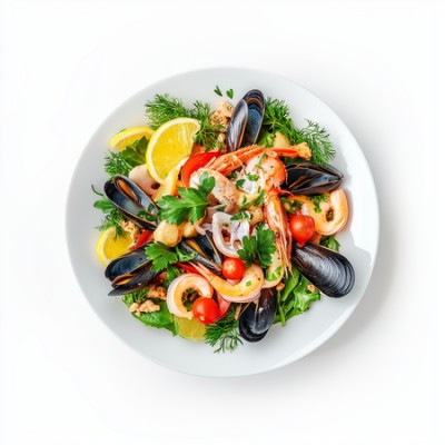 Фирменное блюдо Морской гриль прованс - купить в Анкерской